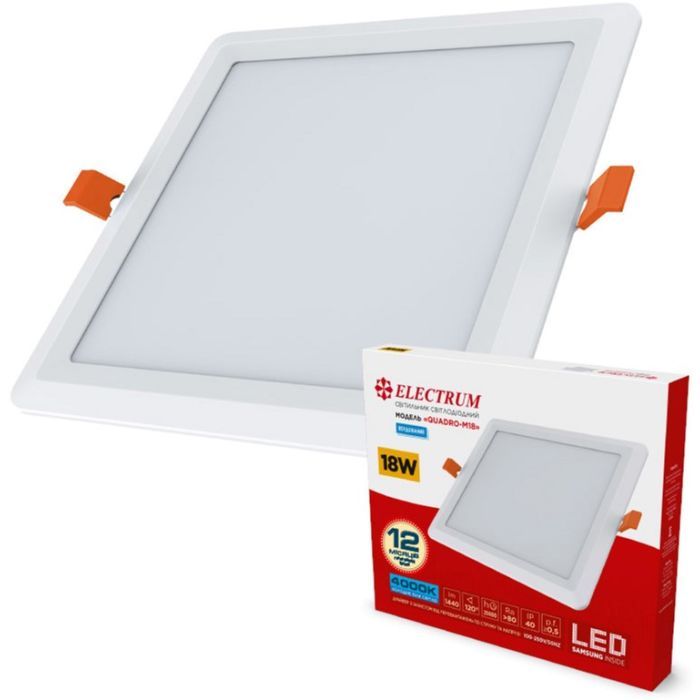 Светильник Electrum QUADRO M- 18 4000К Фото