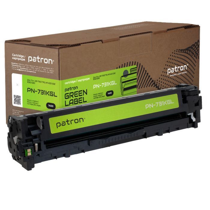 Картридж Patron Canon 731 Green Label, black Фото