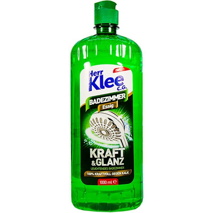 Жидкость для чистки ванн Klee Badezimmer Essig 1 л Фото