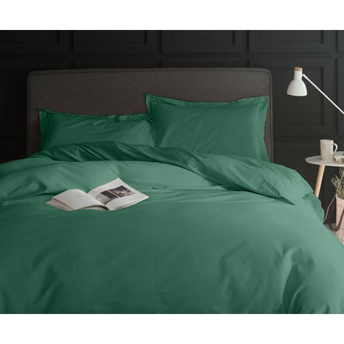 Постельное белье MirSon Сатин 0844 Green Olive 2х143х210 Фото