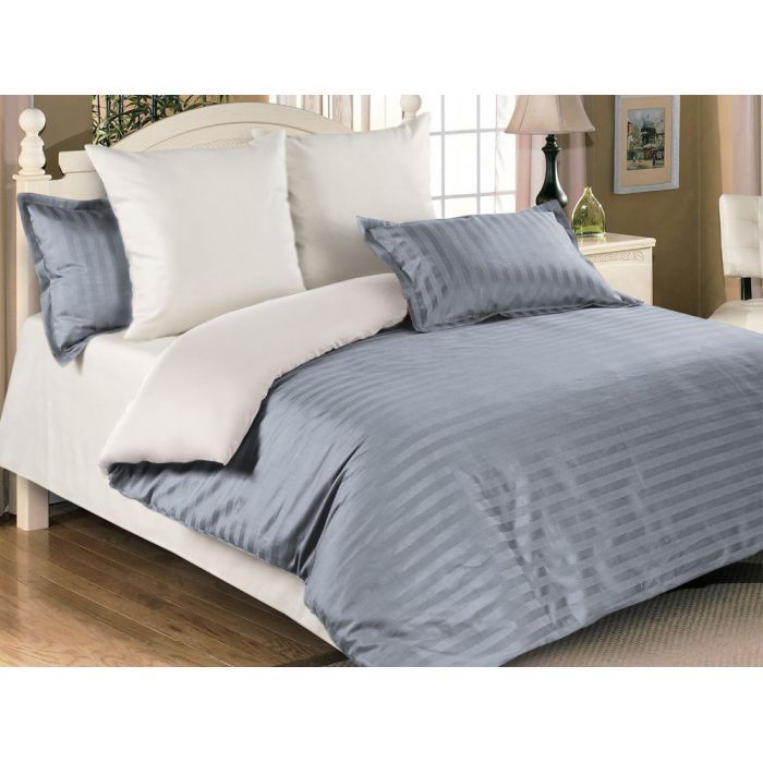 Постельное белье MirSon Сатин Premium Gaell Duet 160х220 Фото