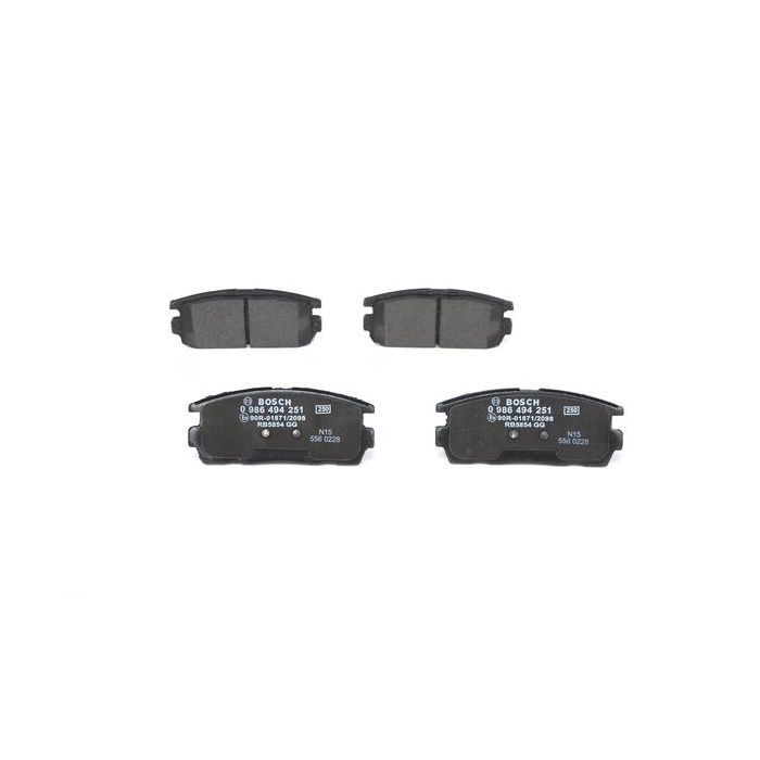 Тормозные колодки Bosch 0 986 494 251 Фото