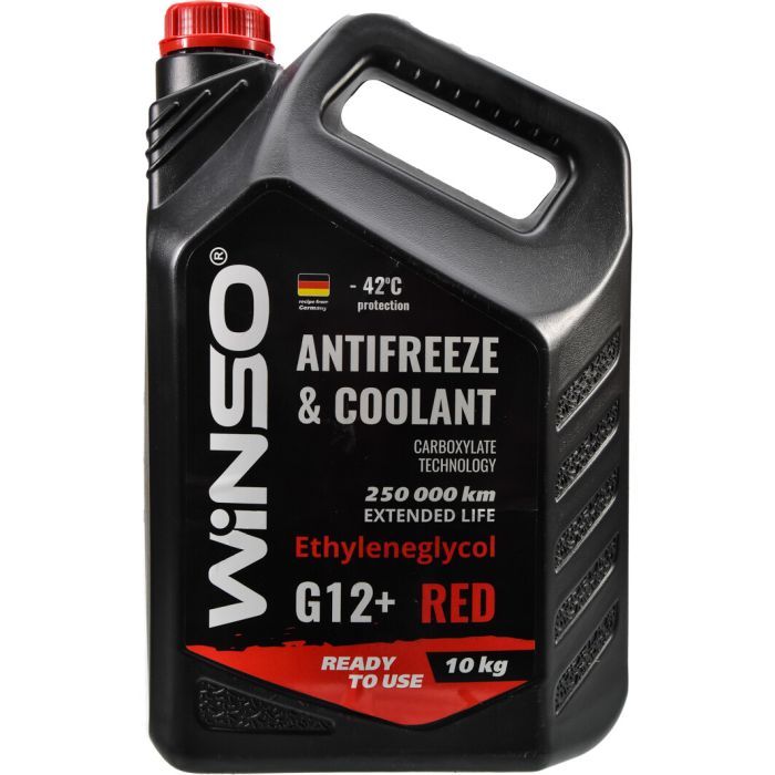 Антифриз WINSO COOLANT WINSO RED G12+ 10kg Фото