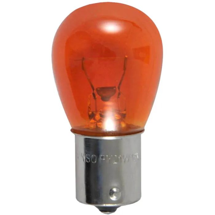 Автолампа WINSO PY21W 21W BAU15s Amber Фото