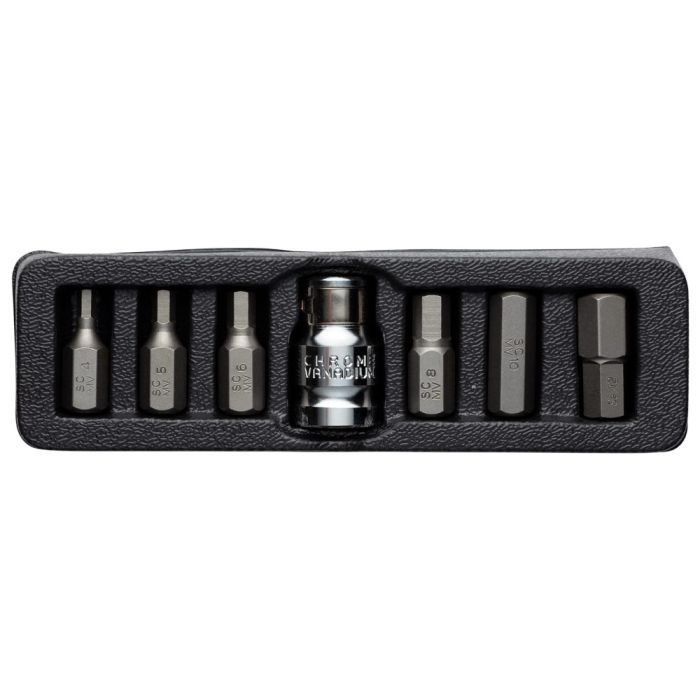 Набор бит Ultra HEX 1/2" 7шт S2 Фото