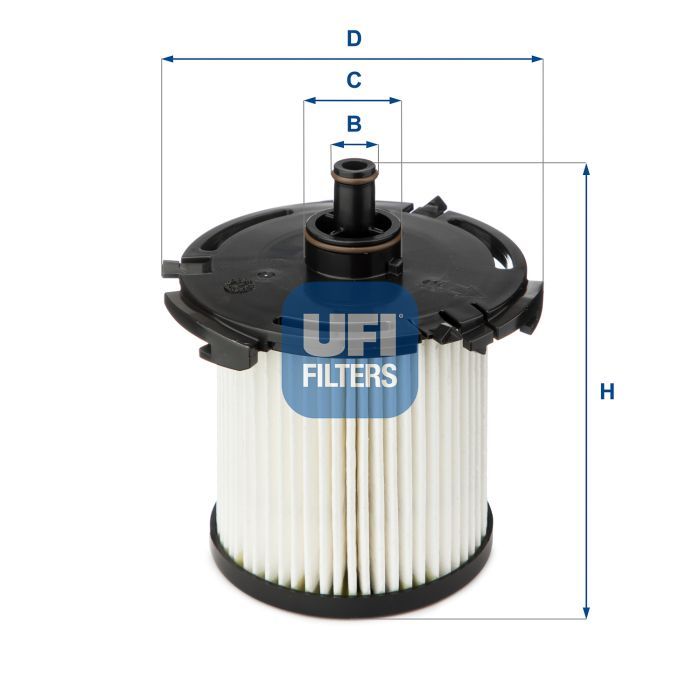 Фильтр топливный UFI 26.074.00 Фото