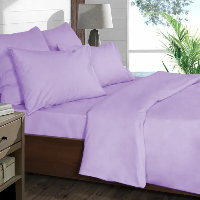 Пододеяльник Ярослав бязь 06 сиреневый 145х215 Фото