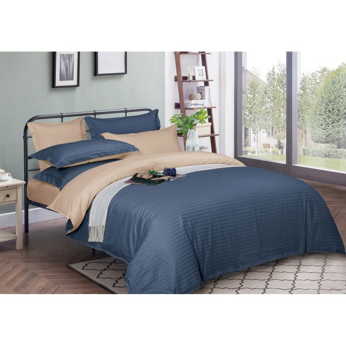 Пододеяльник MirSon Satin Stripe 30-0020 + 30-0004 Danelli 175х210 см Фото