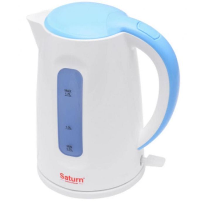 Электрочайник Saturn ST-EK8439U White/Blue Фото