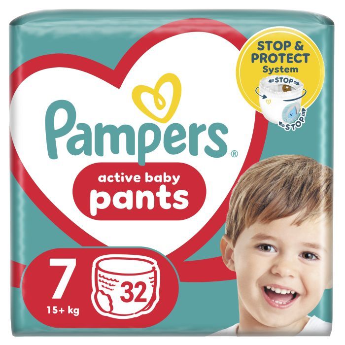 Подгузники Pampers Pants Размер 7 (17+ кг) 32 шт Фото