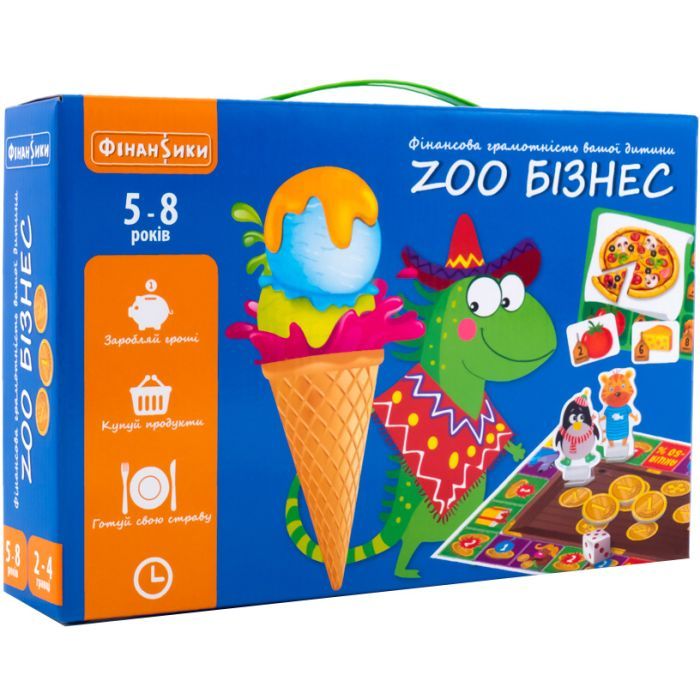 Настольная игра Vladi Toys Зообізнес (укр) Фото