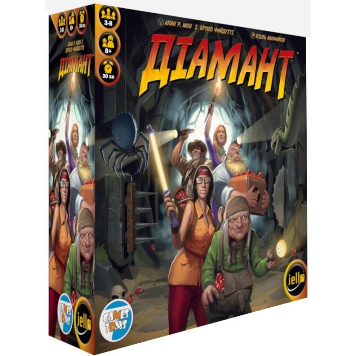 Настольная игра Games 7 Days Диамант (Diamant, Украинский) Фото