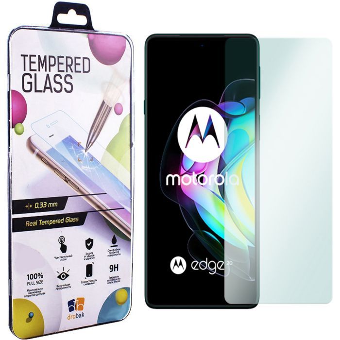 Стекло защитное Drobak Motorola Moto Edge 20 Фото