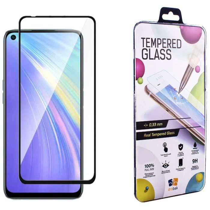 Стекло защитное Drobak Realme 6 Фото