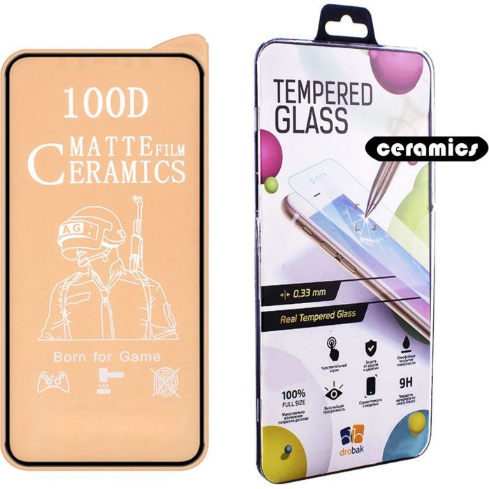 Стекло защитное Drobak glass-film Ceramics Apple iPhone 13 Pro Фото