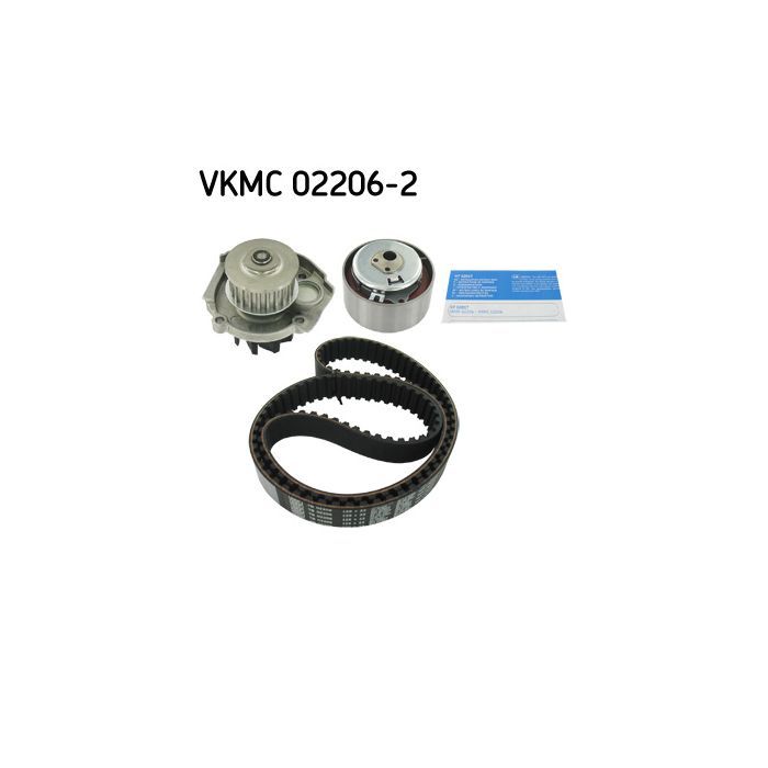 Комплект ремня ГРМ с помпой SKF VKMC 02206-2 Фото
