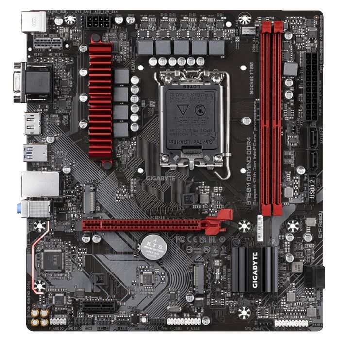 Материнская плата GIGABYTE B760M GAMING DDR4 Фото