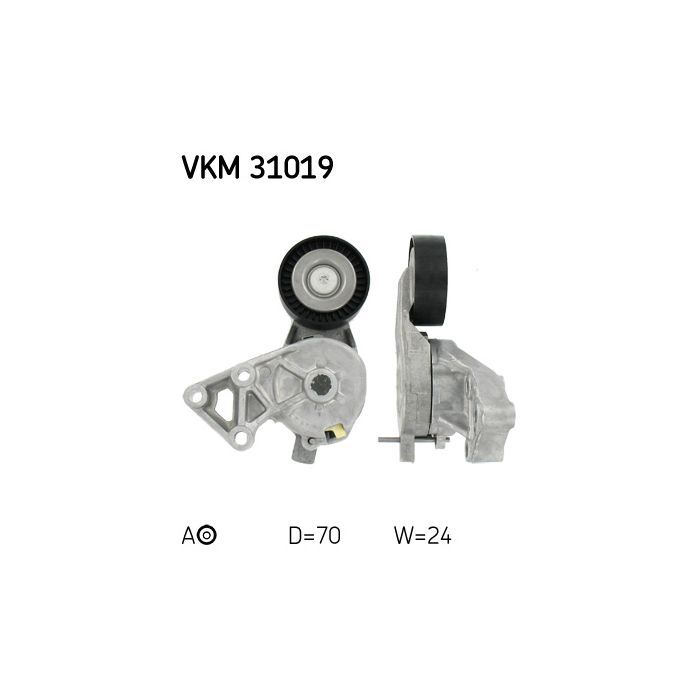 Натяжитель ремня с роликом SKF VKM 31019 Фото