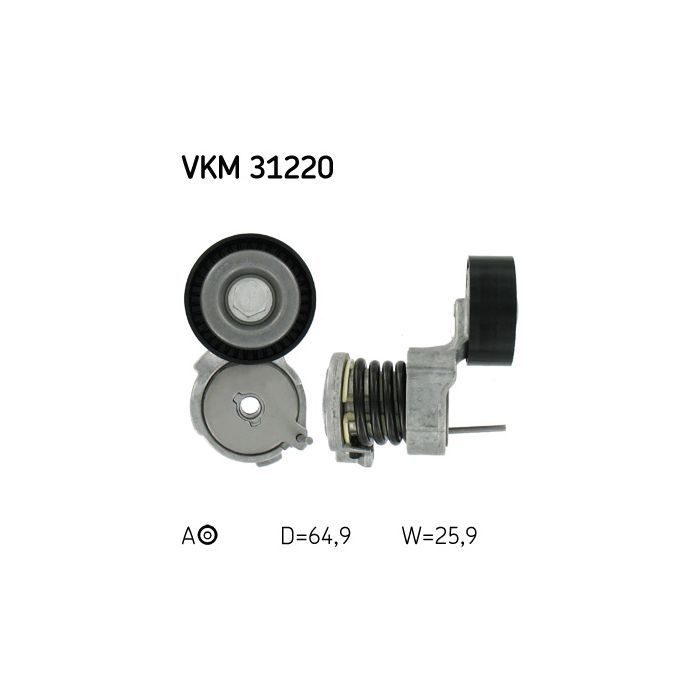 Натяжитель ремня с роликом SKF VKM 31220 Фото