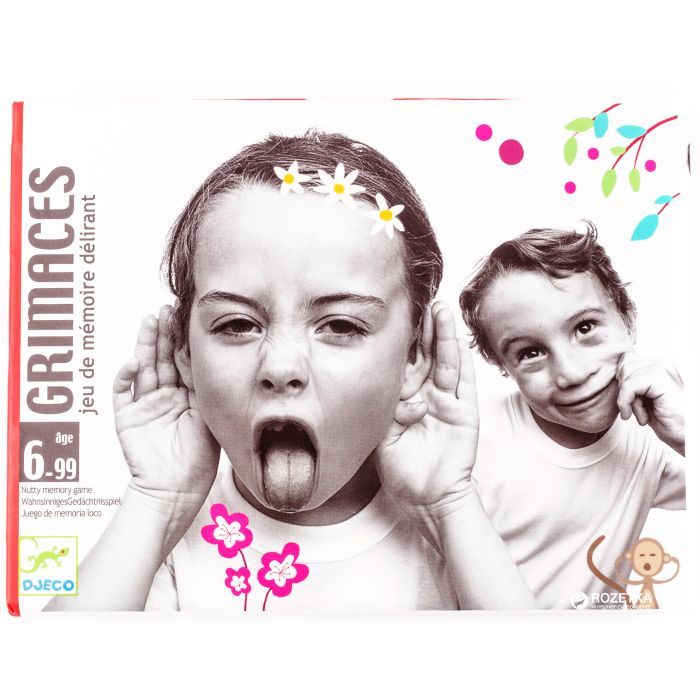 Настольная игра Djeco Гримасы (Grimaces) Фото