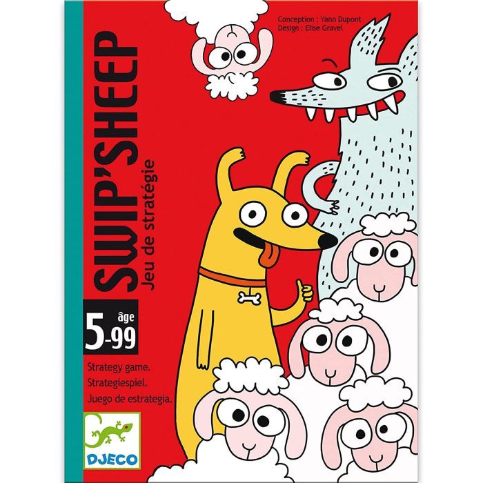 Настольная игра Djeco Собери барашков (Swip' Sheep) Фото