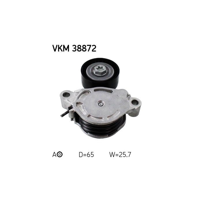 Ролик натяжителя ремня SKF VKM 38872 Фото