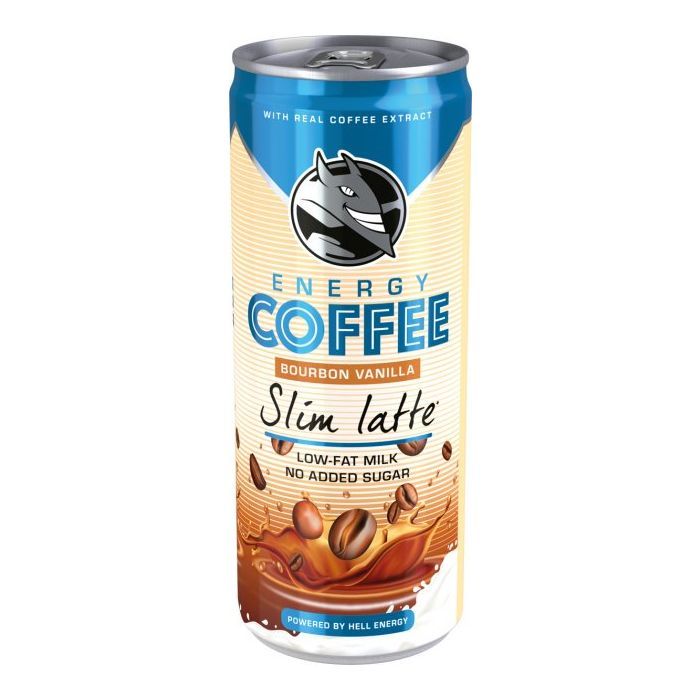 Холодный кофе Hell Energy Coffee Slim Latte 250 мл Фото