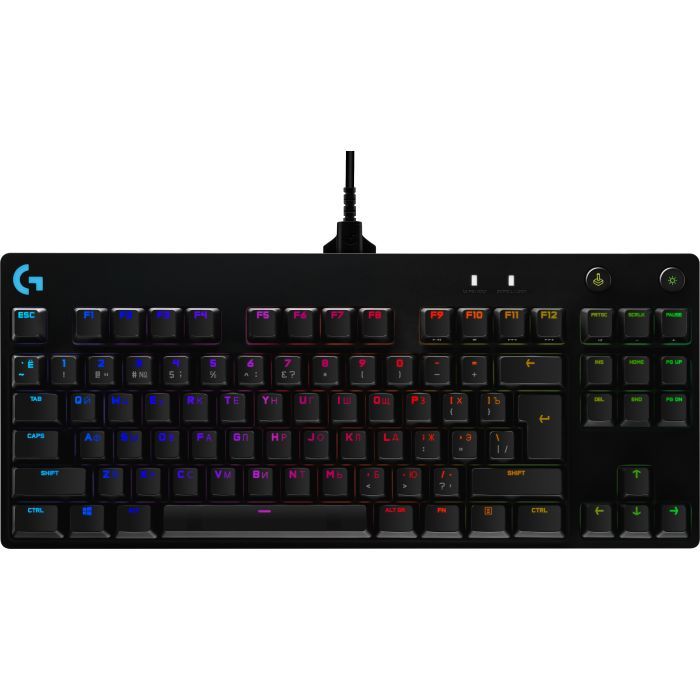 Клавиатура Logitech G PRO Mechanical Gaming USB UA Black Фото