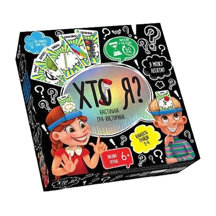 Настольная игра Danko Toys Кто я? (малая), украинский Фото