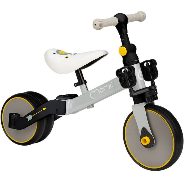 Беговел MoMi Loris 3 в 1 велосипед Yellow Фото