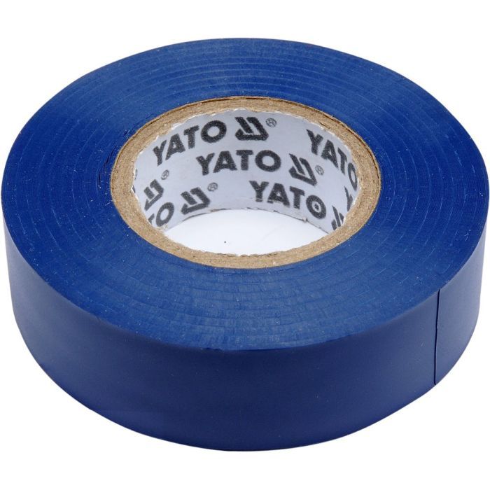 Изоляционная лента Yato 20мх19мм синяя Фото