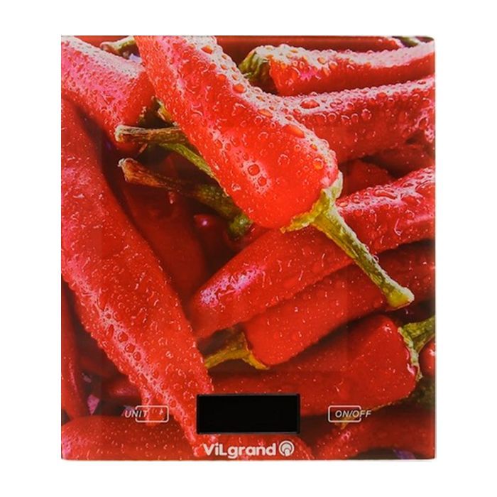 Весы кухонные Vilgrand VKS-525 Peppers Фото