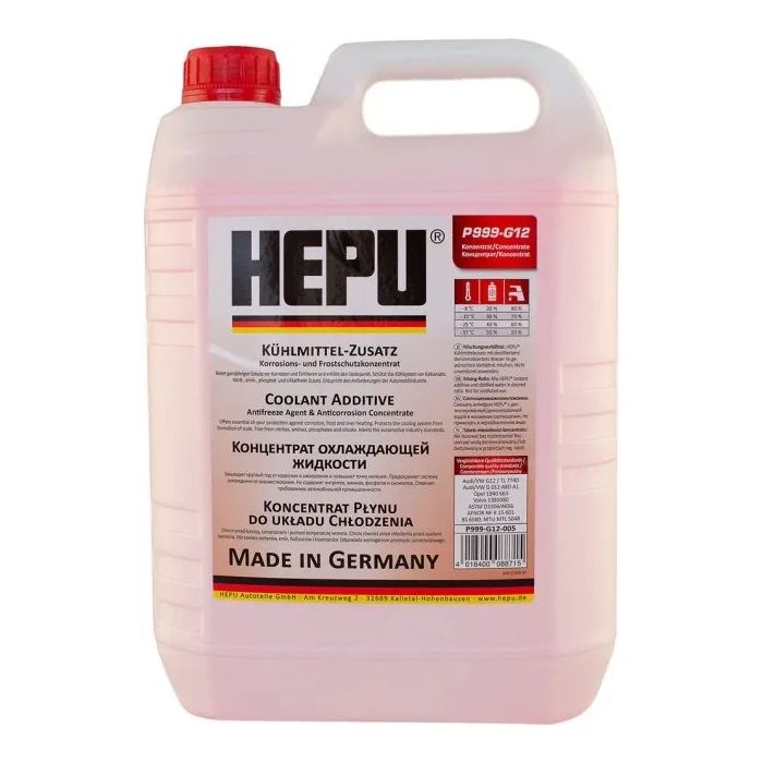 Антифриз Polo Expert G12+ -80 красный 4л Фото