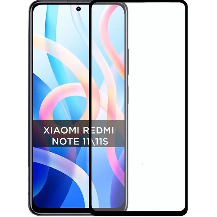 Стекло защитное PowerPlant Full screen Xiaomi Redmi Note 11S Фото