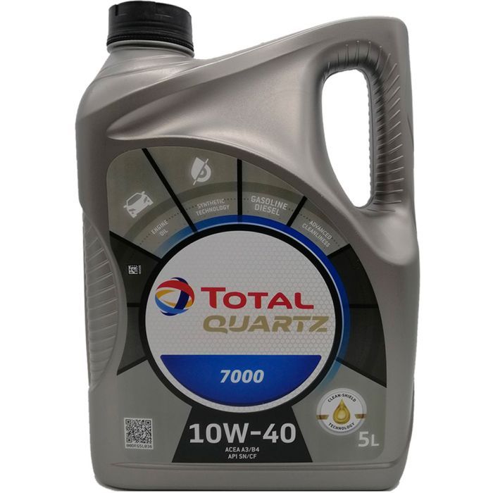 Моторное масло Total QUARTZ 7000 10w40 5л Фото
