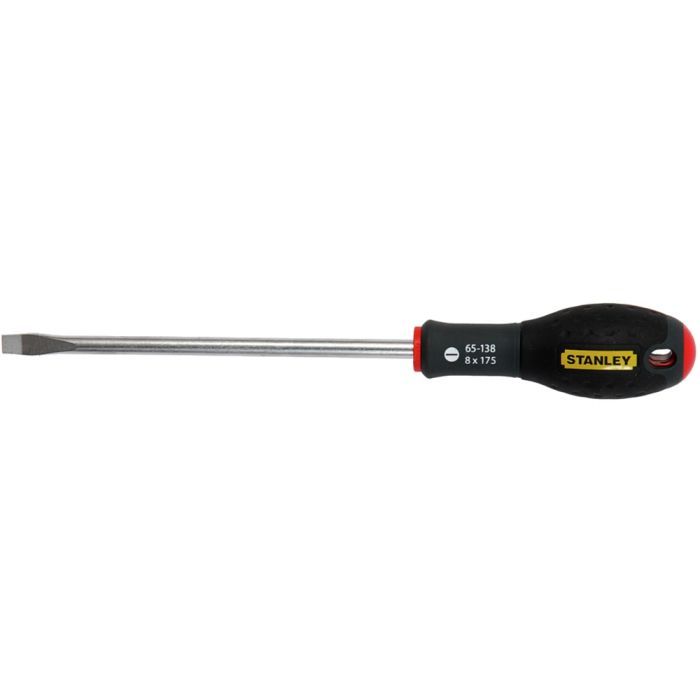Отвертка Stanley FatMax, шлиц SL8х175мм, расширяющееся жало. Фото