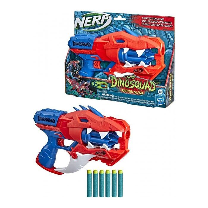Игрушечное оружие Hasbro Nerf Бластер Діно Raptor Slash Фото