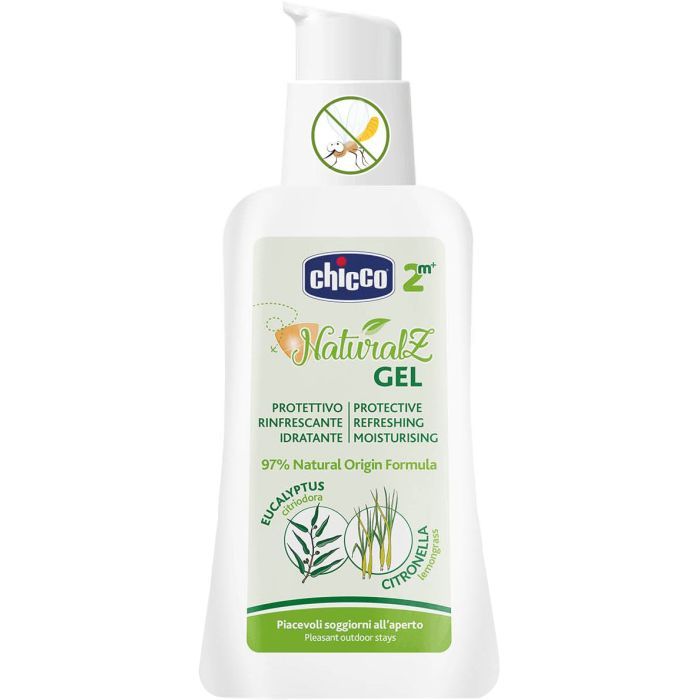 Лосьон от насекомых Chicco Naturalz Gel 60 мл Фото