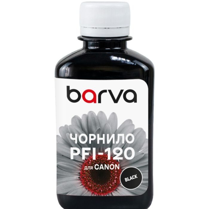Чернила Barva Canon PFI-120/710 180 мл BK pigmented Фото