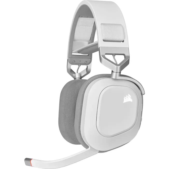 Наушники Corsair HS80 RGB Wireless White Фото
