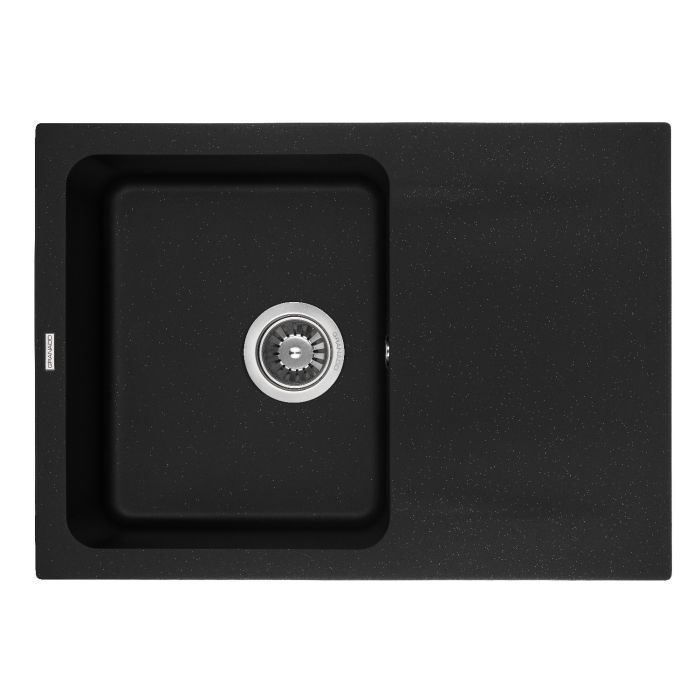 Мойка кухонная GRANADO SALAMANKA black shine Фото