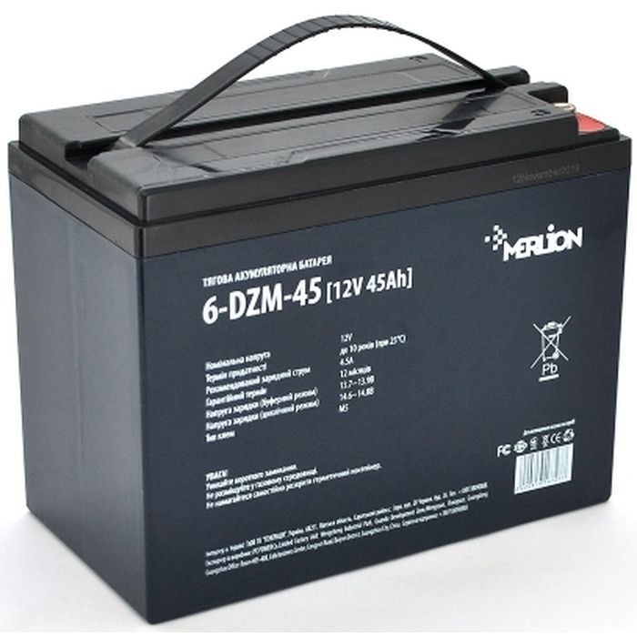 Батарея к ИБП Merlion 6-DZM-45, 12V 45Ah Фото