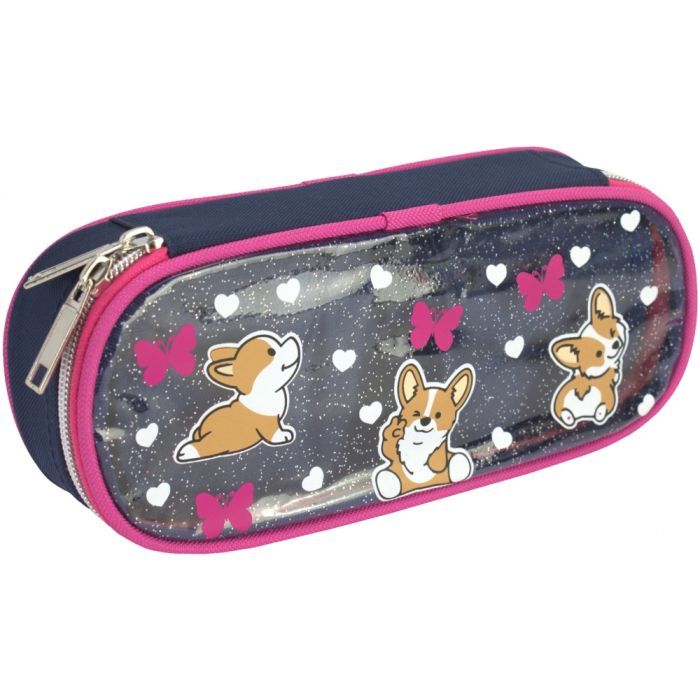 Пенал Cool For School 1 отделение Синий Фото