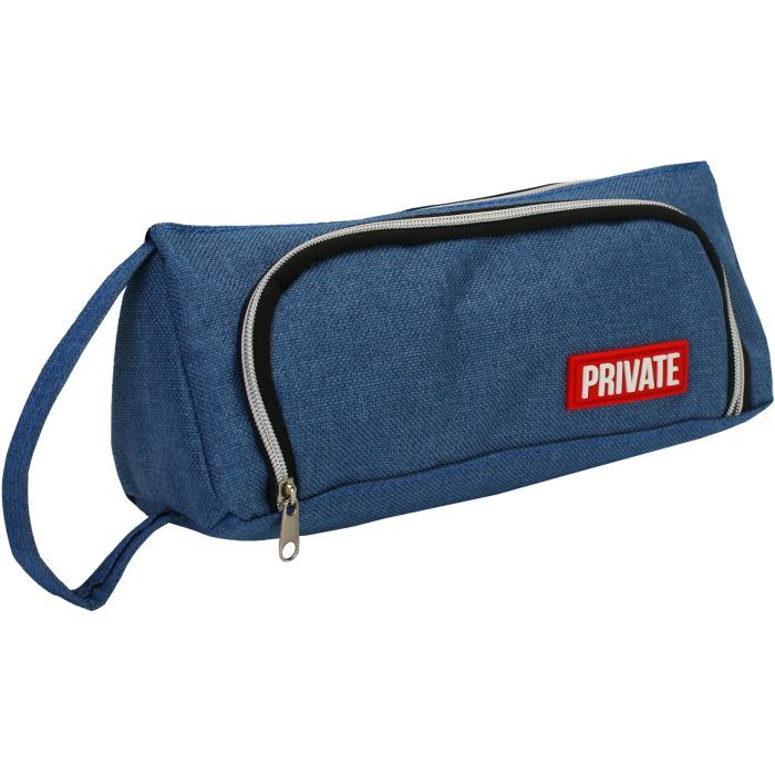 Пенал Cool For School 2 отделение Синий Фото