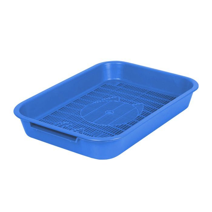 Туалет для кошек Super Cat Открытый 35х25х5 см Цвет в ассортименте Фото