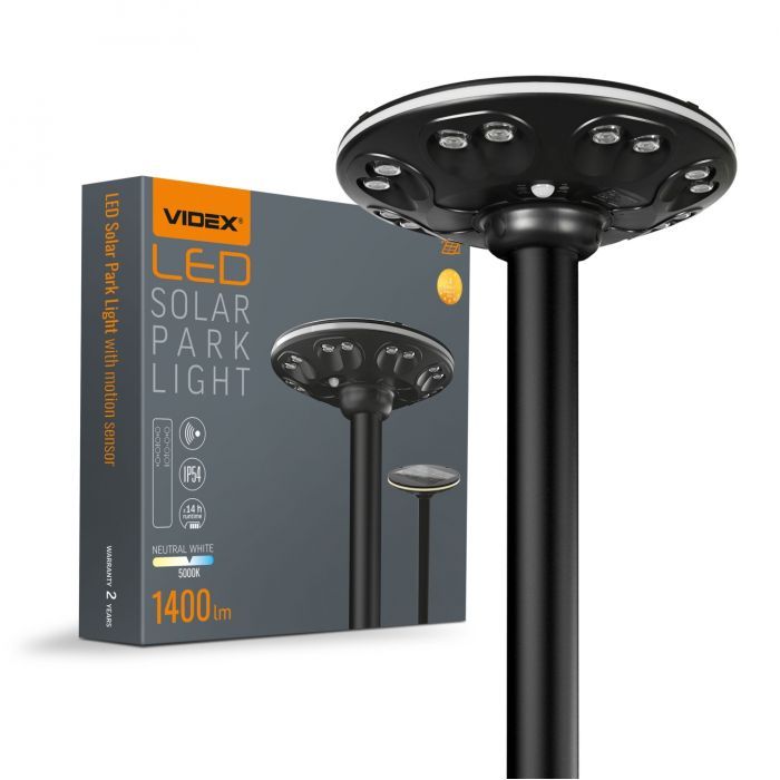 Прожектор Videx IP54 VIDEX 1400Lm Сенсорний Фото
