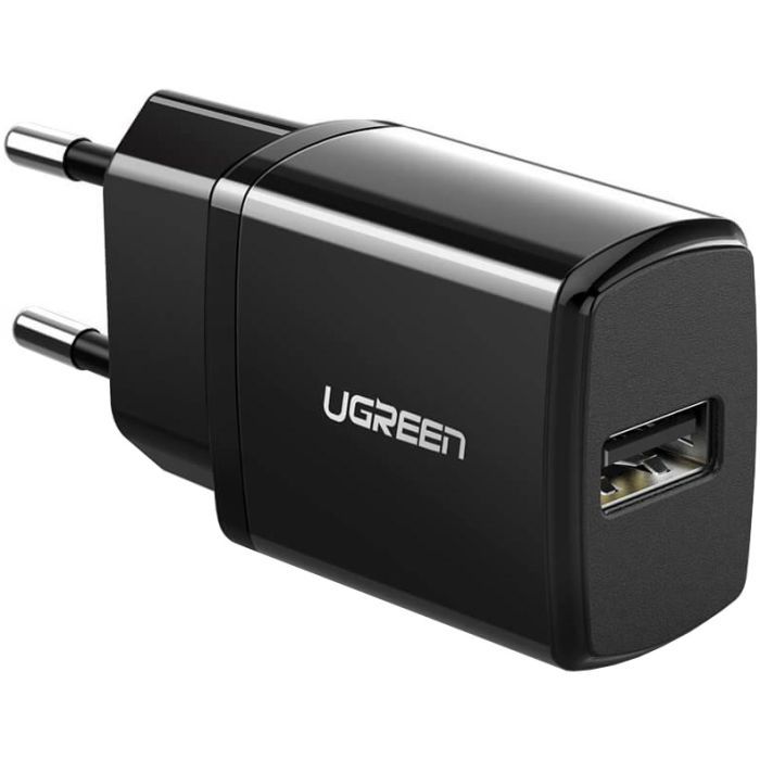 Зарядное устройство Ugreen ED011 5V USB 2.1A (50459) Black Фото