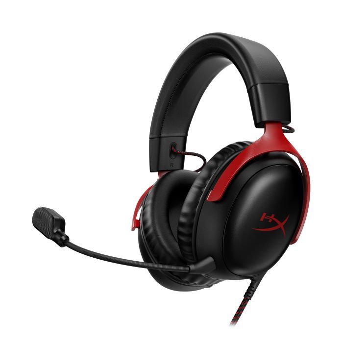 Наушники HyperX Cloud III Black-Red Фото