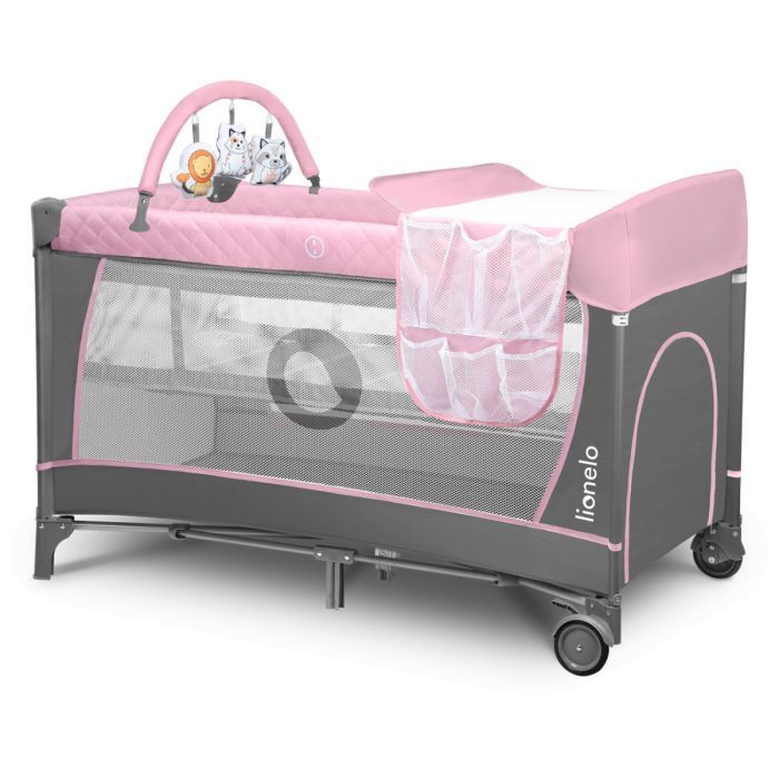 Детский манеж Lionelo Flower Flamingo Фото 1