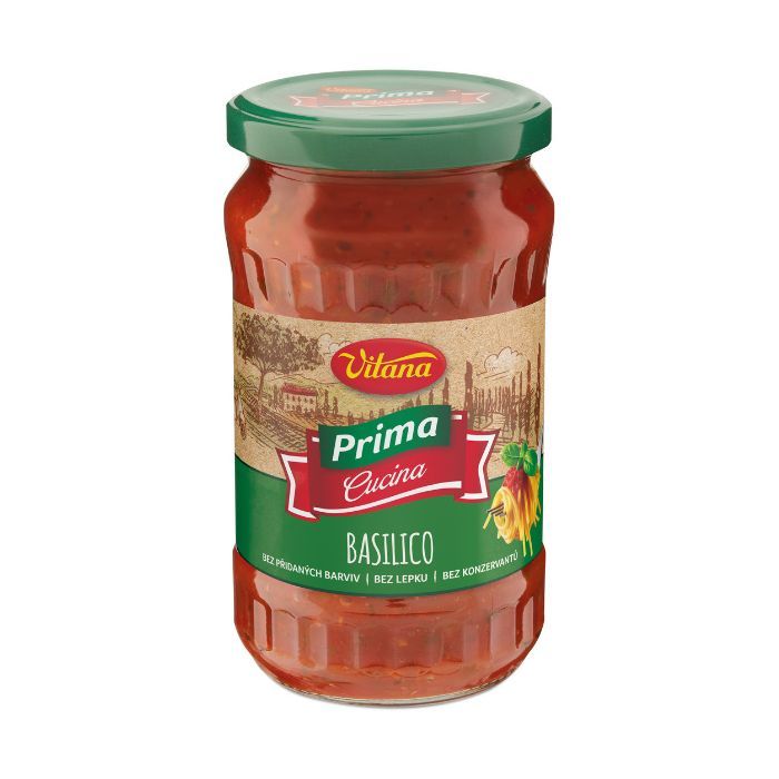 Соус Vitana Basilico 350 г Фото